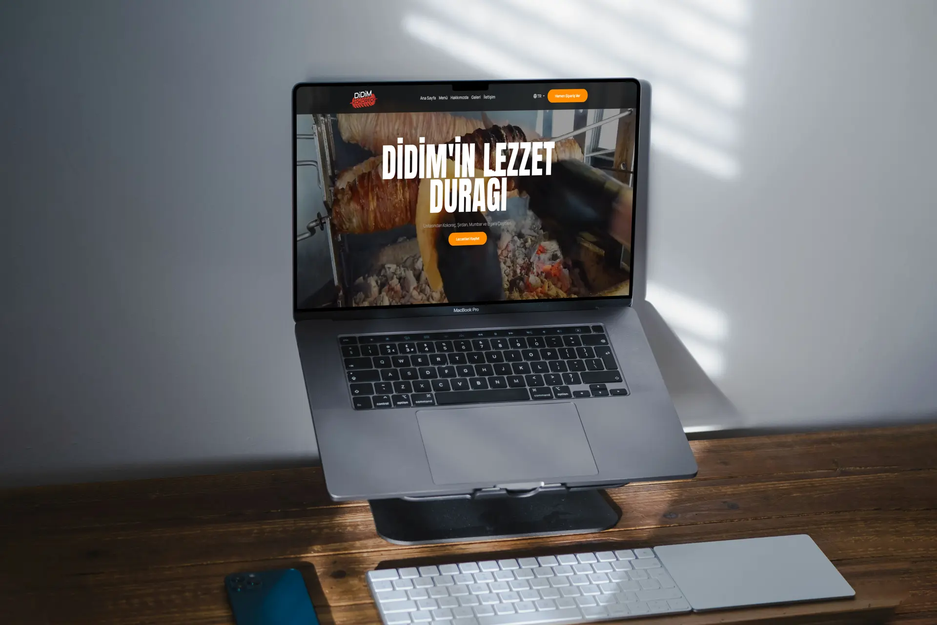 Didim Kokoreç web tasarım projesi